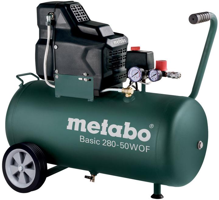 Metabo Compressor Basic 280-50 W OF (601529000) cardboard box (8 bar, 50 l)