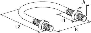 Image du produit Fischer 24431 Arceau en acier rond ETR 126 - 133 5 pcs (24431) (5 pcs)