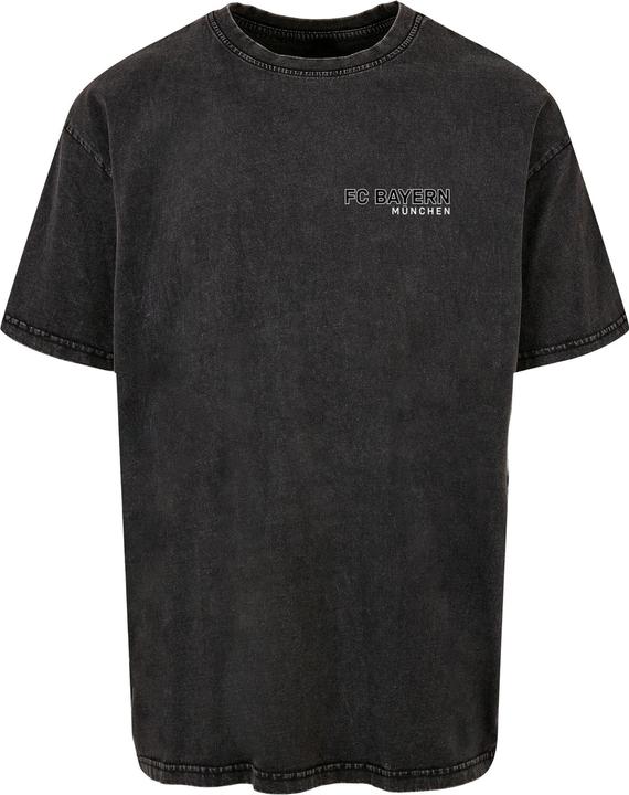 FC Bayern München FC Bayern Acid Washed Heavy Oversize Tee - 111599