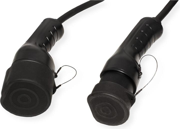 Produktbild Roline E-Auto Ladekabel (Typ 2, 7.40 kW, 32 A, 5 m)