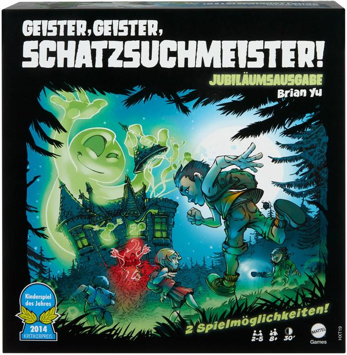 Produktbild Mattel Games Geister, Geister, Schatzsuchmeister (Schweizerdeutsch, Deutsch)
