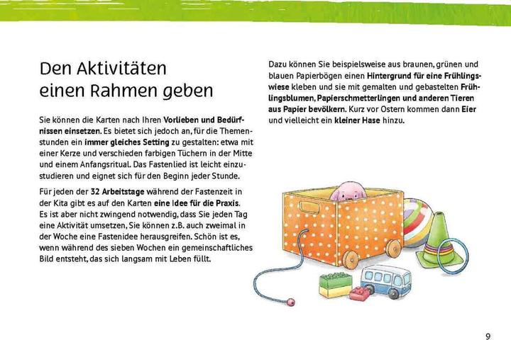Produktbild Unser Fastenkalender für die Kita (A5, Deutsch)