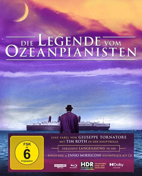 Image du produit Plaion La légende du pianiste de l'océan (Blu-ray, Allemand, Anglais)