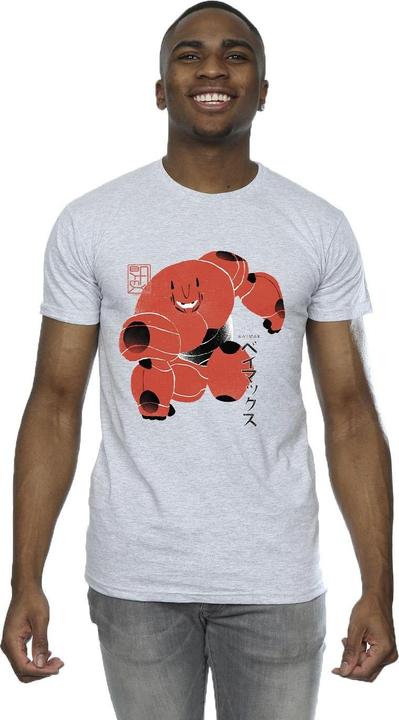 Immagine prodotto Disney Big Hero 6 Baymax Suite Pose Maglietta Uomo (5XL)
