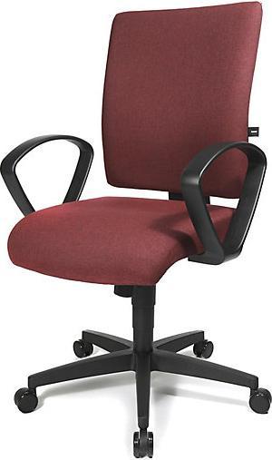 Actual product image Topstar Office swivel chair, point synchronous mechanism and flat seat