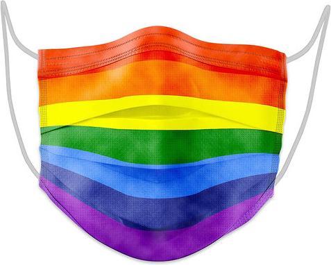 Novidarte OP-Maske Regenbogen/Rainbow (50 x)