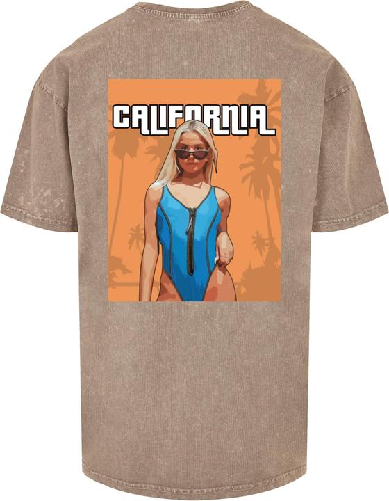 Immagine prodotto Merchcode Maglietta oversize pesante lavata con acido Grand California - 118163 (XL)