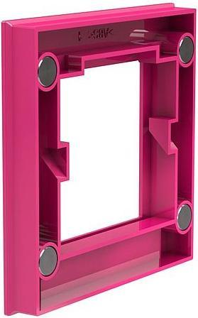 Actual product image Magni Mega Magnet SQUARE XL (75 x 75 mm, picture frame) pink (1 x)