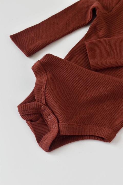 Produktbild BabyCosy Set. Strickhose mit Fuss. Body langarm. Mütze (68)