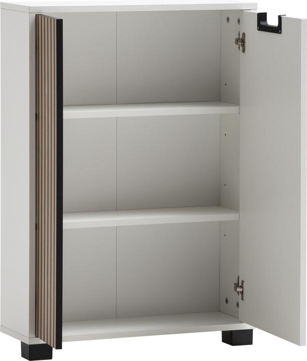 Produktbild Schildmeyer Ryker Unterschrank mattweiss / Akustikpaneel Optik