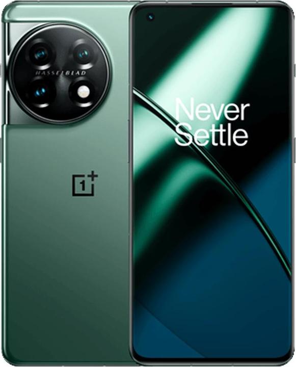 Actual product image OnePlus 11 (128 GB, Eternal Green, 6.70", Hybrid Dual SIM + eSIM, 50 Mpx, 5G)