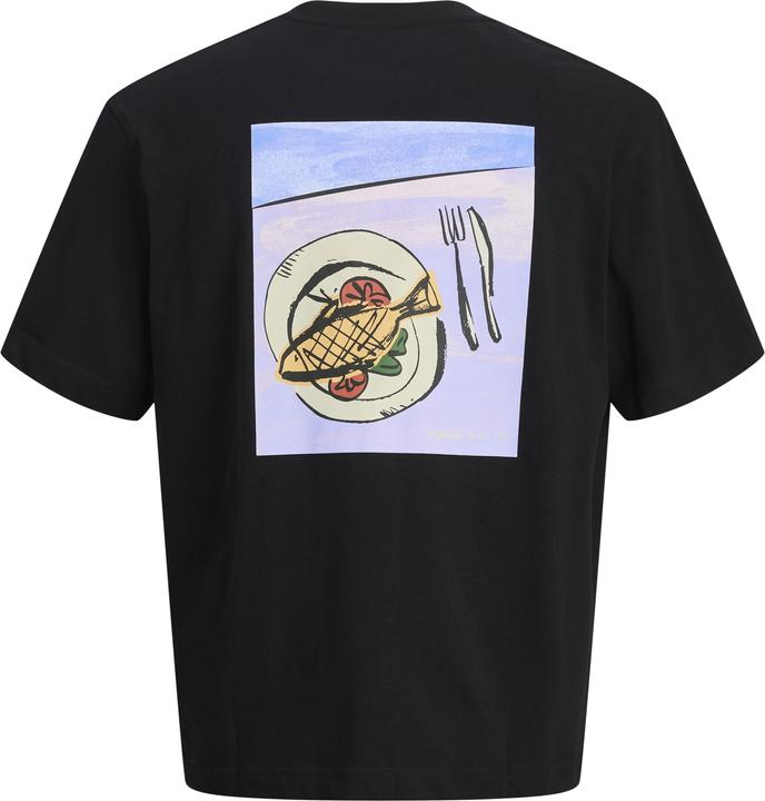 Produktbild Jack & Jones Rückenprint Rundhalsausschnitt T-shirt T-shirt (S)