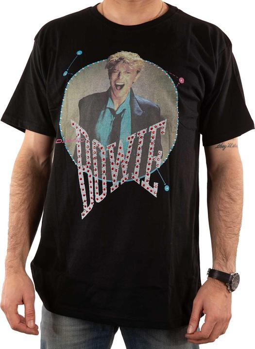 Actual product image David Bowie 83 TShirt decorated (XL)