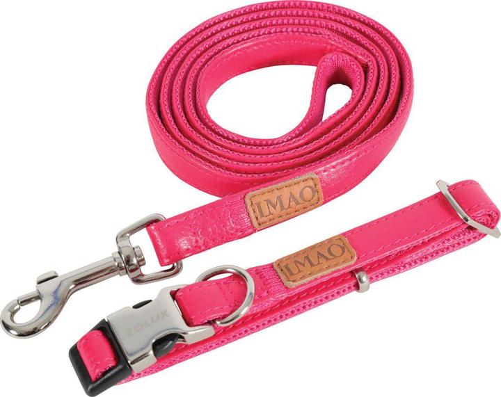 Actual product image Zolux IMAO PICCADILLY collar 25 mm, fuchsia color (25, Dog, General)