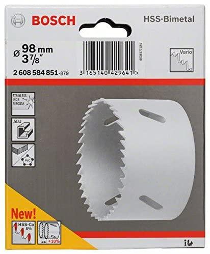 Produktbild Bosch Professional Zubehör Lochsäge HSS-Bimetall für Standardadapter, 98 mm, 3 7/8-Zoll (98 Millimeter)