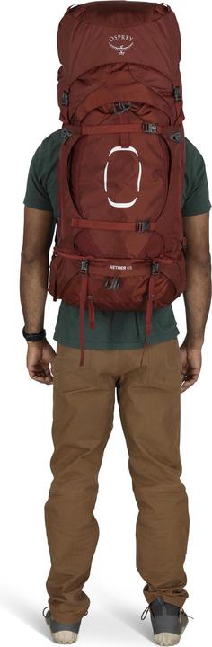 Actual product image Osprey Plecak trekkingowy Aether 65 czerwony (65 l)