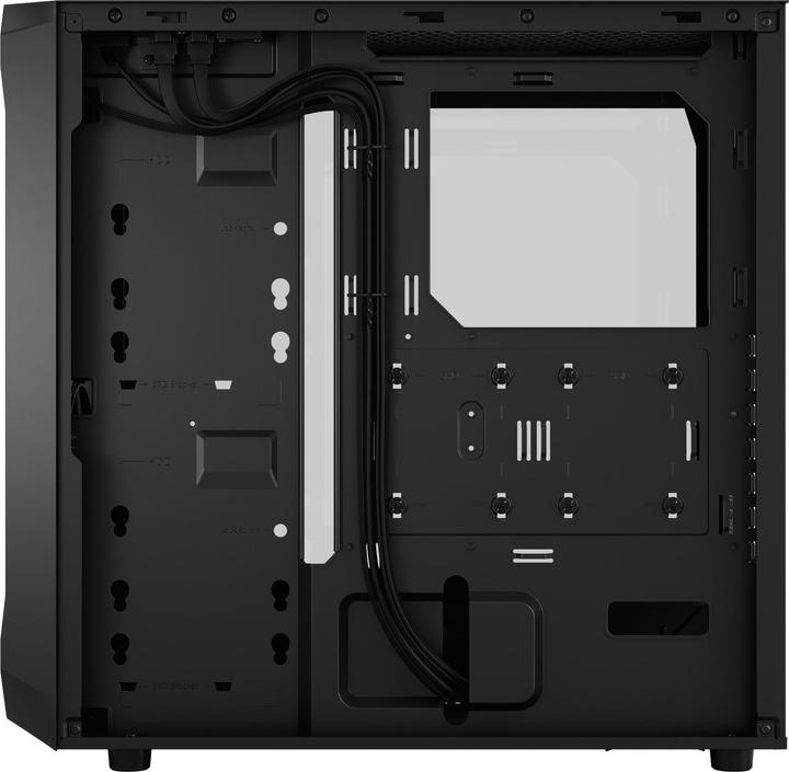 Productafbeelding Fractal Focus 2 Zwart TG Heldere Tint (ATX, mATX, Mini-ITX)