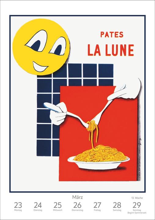 Produktbild Harenberg Alles Reklame! Wochen-Kulturkalender 2026 - 53 nostalgische Werbeplakate (Harter Einband, Deutsch)