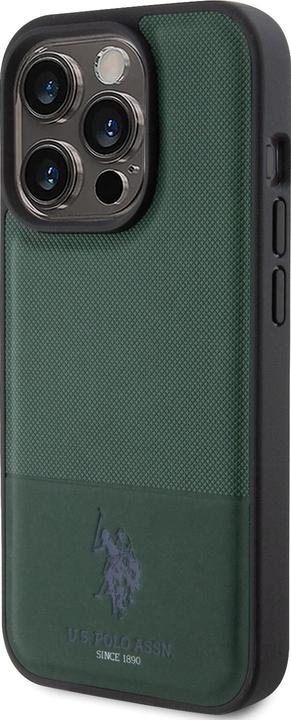 Productafbeelding U.S. Polo Leren hoesje voor iPhone 15 Pro (Apple iPhone 15 Pro)