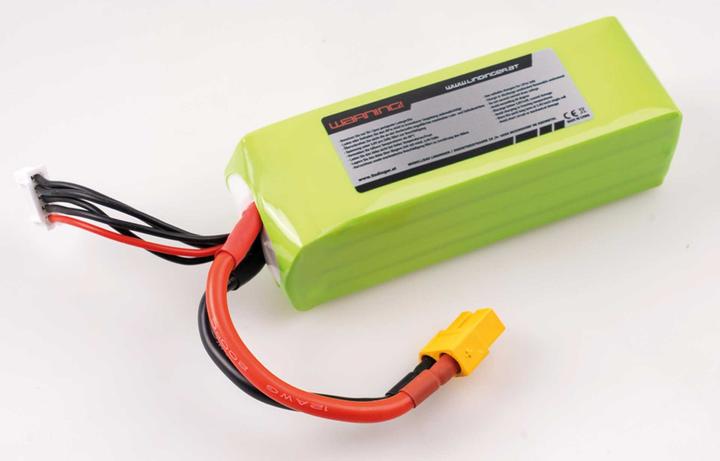 Produktbild Wellpower LIPO AKKU ULTIMA GT II 2200 mAh / 14,8 Volt 4S 40/80C CH5/8 XT-60 (14.80 V, 2200 mAh)