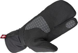 Actual product image KV+ GLACIER winter, cross-country ski gloves black (XS)
