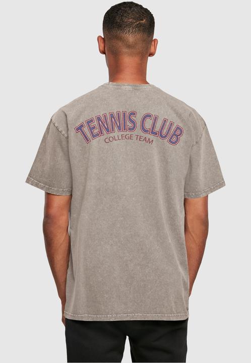 Actual product image Merchcode College Club Acid Washed Oversized Tee - 112903 (4XL)