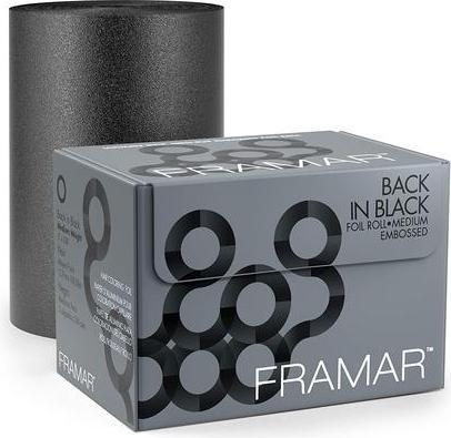 Produktbild Framar Embossed Roll Medium Back in Black 320 ft.