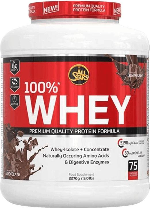 All Stars 100% Whey (Chocolate, 1 pcs., 2270 g)