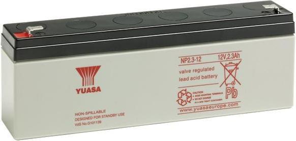 Actual product image Yuasa NP2.3-12 12V 2.3Ah UPS battery