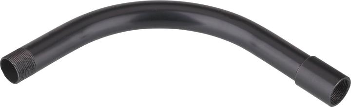 Actual product image Fränkische Rohrwerke Steel pipe threaded bend SB-E, Ã˜ mm - inch 20 mm, black lacquered (Cable hole)