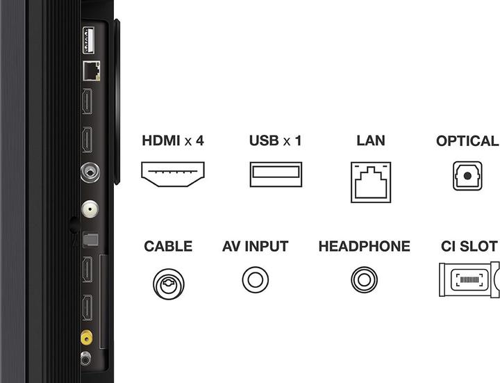 Actual product image TCL 55C845 (55", QLED, 4K, 2023)