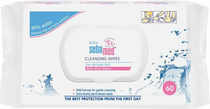 Sebamed BABY toallitas limpiadoras 60 u (60 Stück)