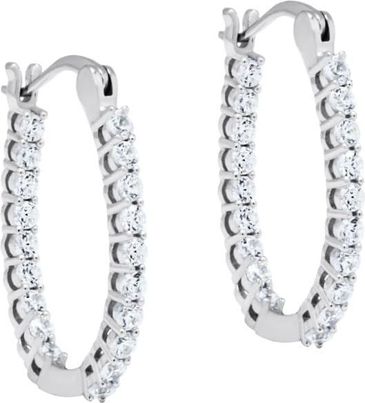 Candy Creolen Calypso, 925 Sterling Silber (925 Sterling Silber, 925er Sterlingsilber)