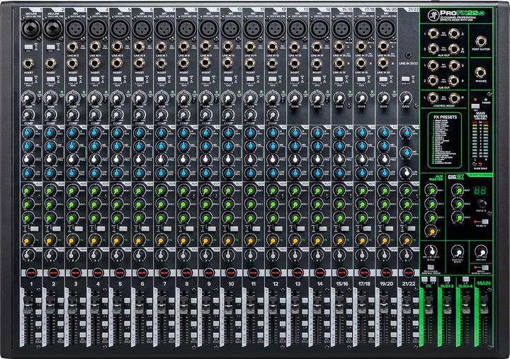 Mackie ProFX22v3 (2051303-01) (Studio- and Livemixer)