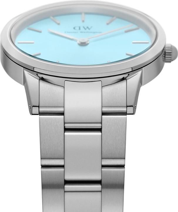 Immagine prodotto Daniel Wellington Iconic Link Capri Silver (28 mm) (Orologio da polso analogico, 28 mm)
