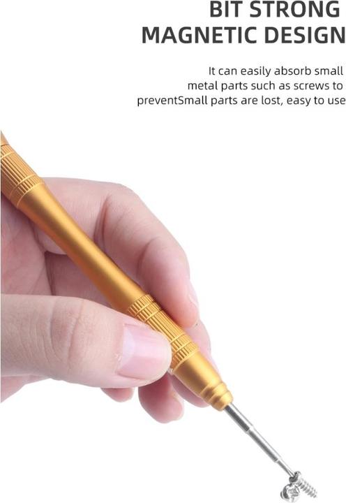 Actual product image Columbus McKinnon P2 Pentalobe Precision Screwdriver 5-Star TS1 0.8mm