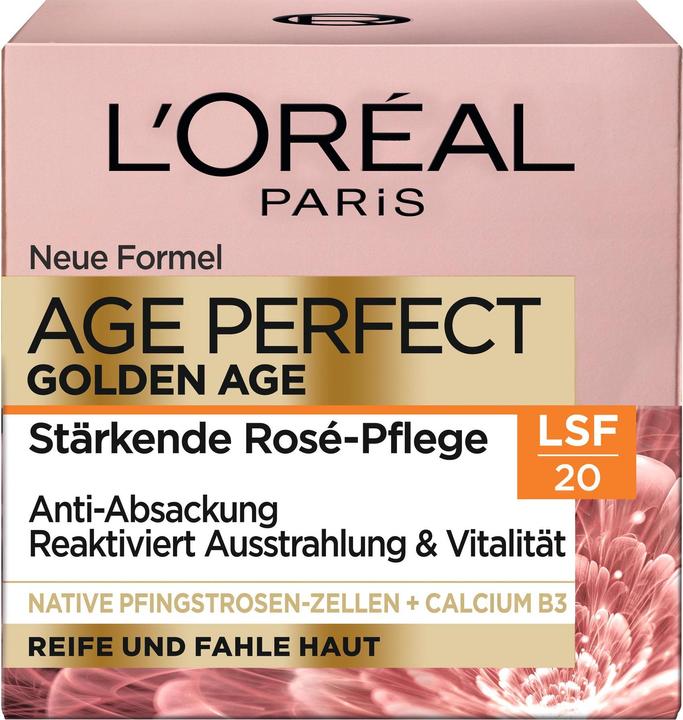 Produktbild L'Oréal Paris Loreal, perfektes goldenes Zeitalter, Tagescreme, 50 ml (50 ml, Tagescreme, SPF 20)