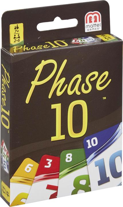 Produktbild Mattel Games Phase 10 (Deutsch, Englisch, Französisch, Italienisch)