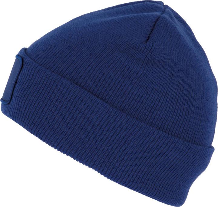 Actual product image K-up Recycled beanie with patch and thinsulate lining
