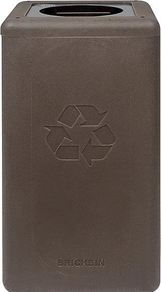 Immagine prodotto kaiserkraft BrickBin è un raccoglitore di rifiuti riciclabile realizzato con i fondi di caffè (65 l)