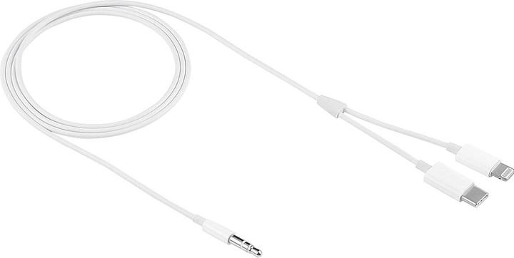 Produktbild PowerGuard Lightning To USB C Smartphone Car Audio Kabel (Lightning, USB Typ C)