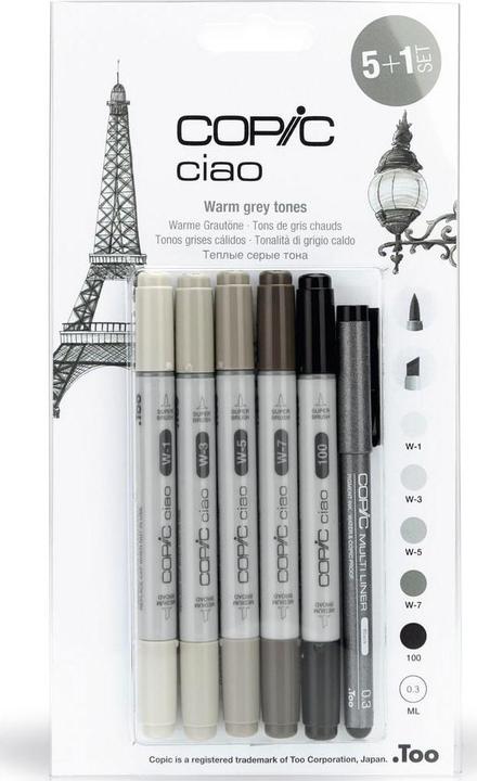 Actual product image Copic Warm grey tones (Grey, 3 mm, 1 x)