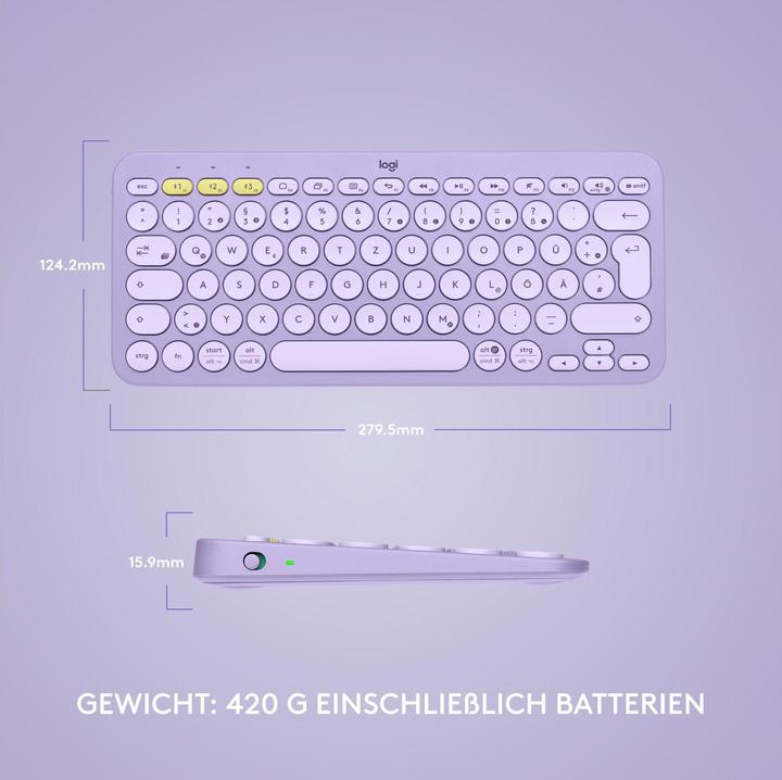 Actual product image Logitech K380 (CH, Wireless)