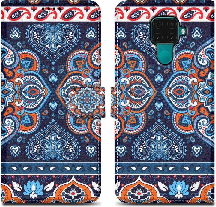 Actual product image Cadorabo Book cover with print (Mate 30 Lite)