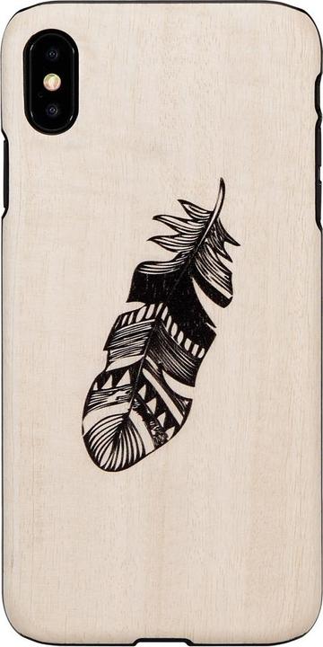 Produktbild Man&Wood SmartPhone case iPhone X/XS indian black (Apple iPhone XS, Apple iPhone X)