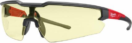 MGA Milwaukee safety goggles scratch resistant yellow