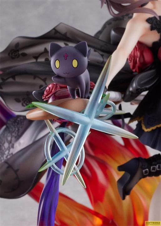 Actual product image Furyu Konosuba God's blessing on this wonderful world! PVC Statue 1/7 Megumin the Black Rose Dress Ver. 28