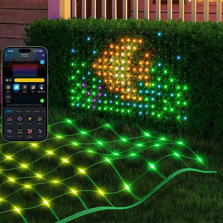 Produktbild Govee Net Lights (RGB, 145 cm, Outdoor)