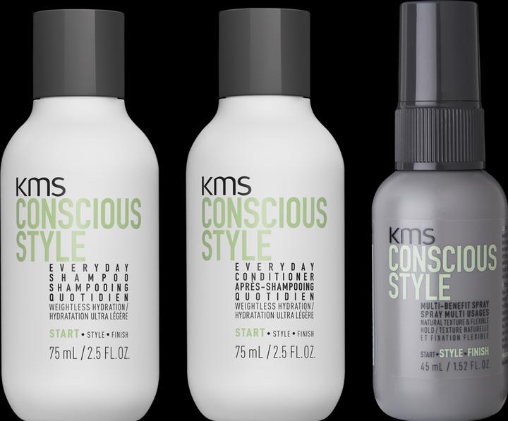 Immagine prodotto KMS California Set da viaggio CONSCIOUSSTYLE (Set per la cura dei capelli)