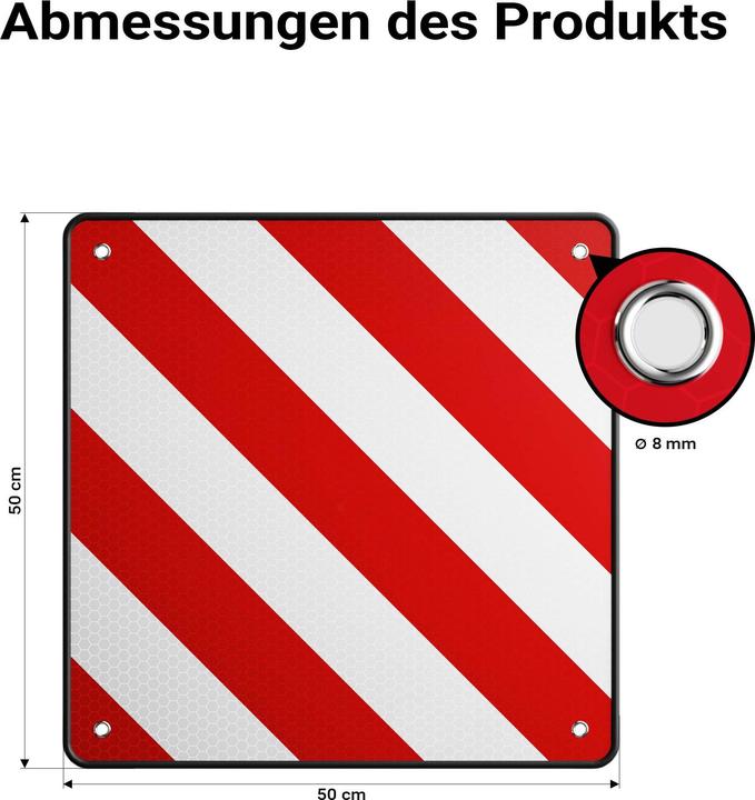 Actual product image Wiltec Warning sign